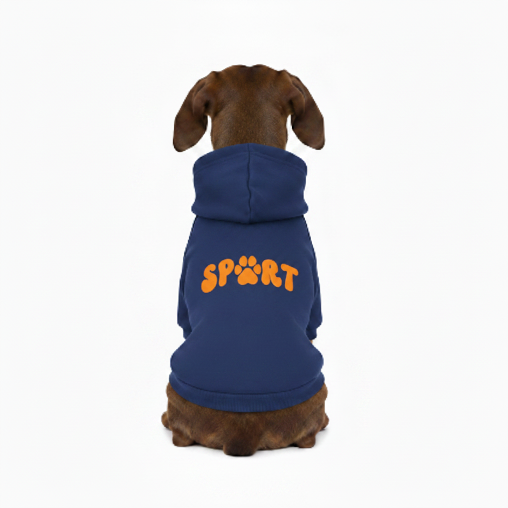 Dachshund in Blue SPORT Hoodie