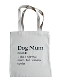 Essential Dog Mum Canvas Shopper