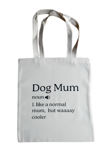 Essential Dog Mum Canvas Shopper