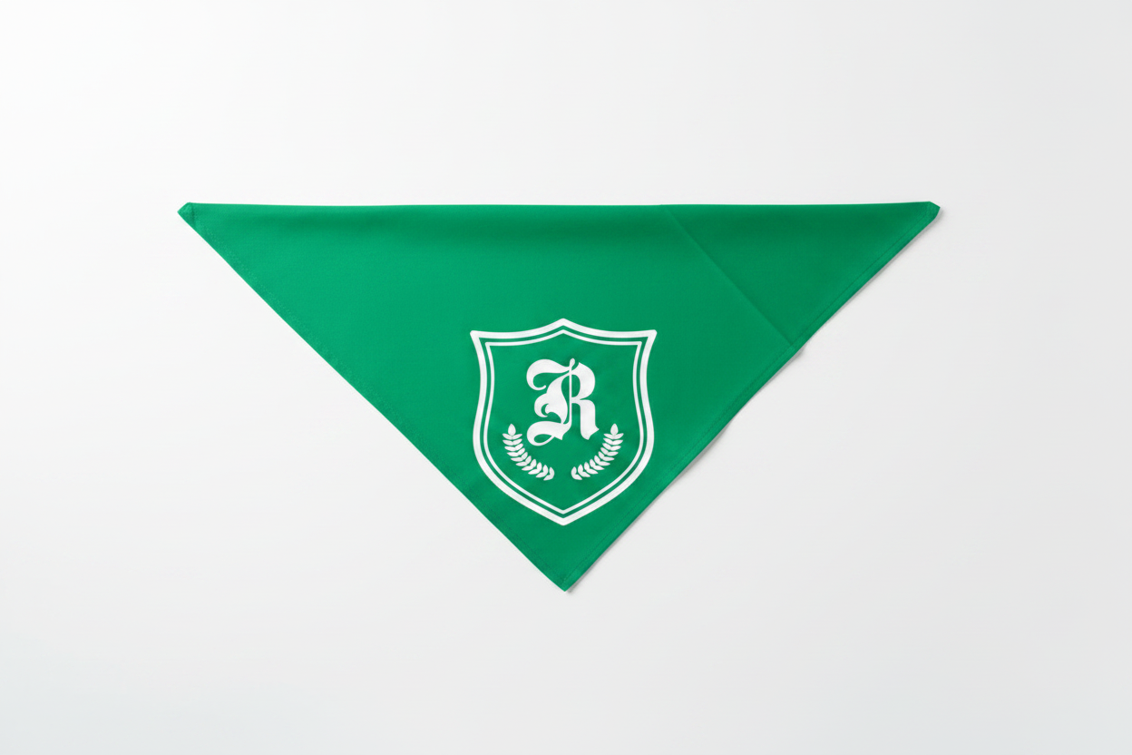 The Regal Bandana - Flat Lay Studio Shot